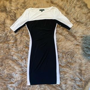 Lauren Ralph Lauren dress 4 black & white